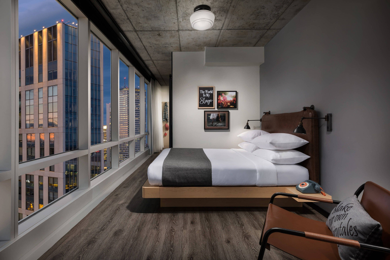 Bedroom 3, Moxy Boston Downtown, Boston