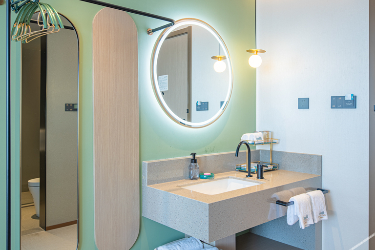 Bathroom 3, Manting Hotel Yantai Yangma Island, Yantai