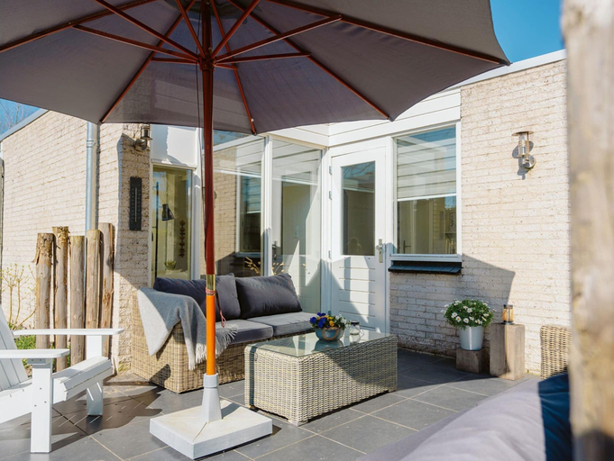 Balcony, Holiday Home in Hygge Style, Goedereede