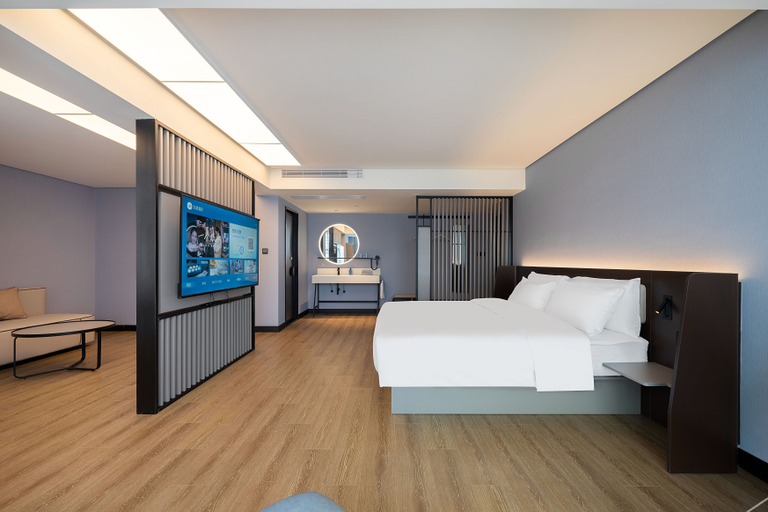 Bedroom 2, Hanting Hotel Fuqing Wanda Plaza, Fuzhou
