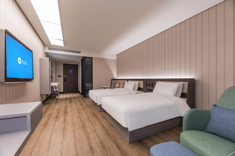 Bedroom 3, Hanting Hotel Funan Century Avenue, Fuyang