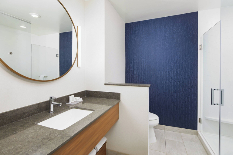 Bathroom 5, Fairfield Inn & Suites by Marriott Raleigh Wake Forest, Wake