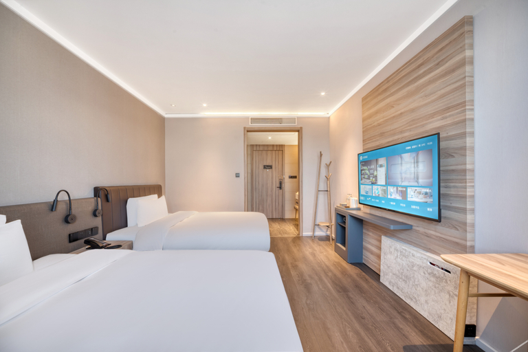 Bedroom 2, Hanting Hotel Zhuji Diankou Town Jiefang Road, Shaoxing