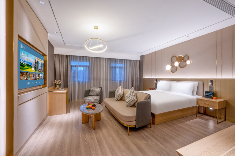 Bedroom 2, Orange Hotel Wuhan Station Jianshe Second Road, Wuhan