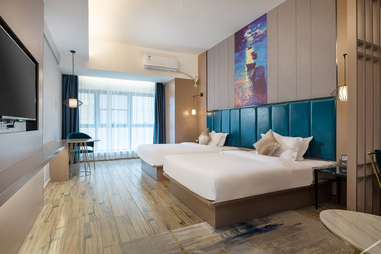 Bedroom 2, Changfeng Future Apartment Hotel, Guangzhou
