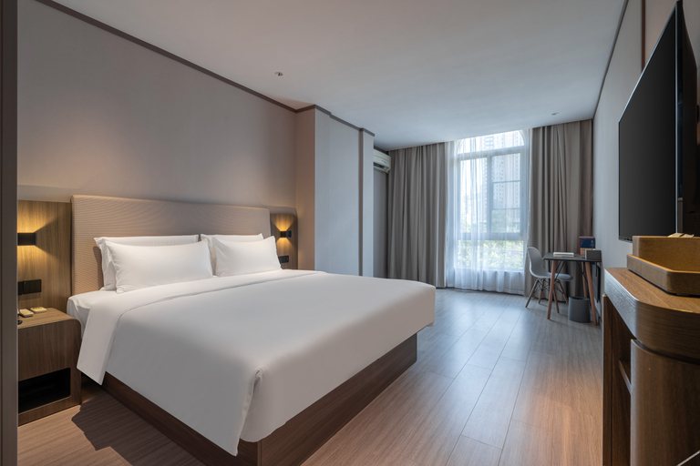 Bedroom 3, Hanting Hotel Xiamen Wenzao Metro Station, Xiamen