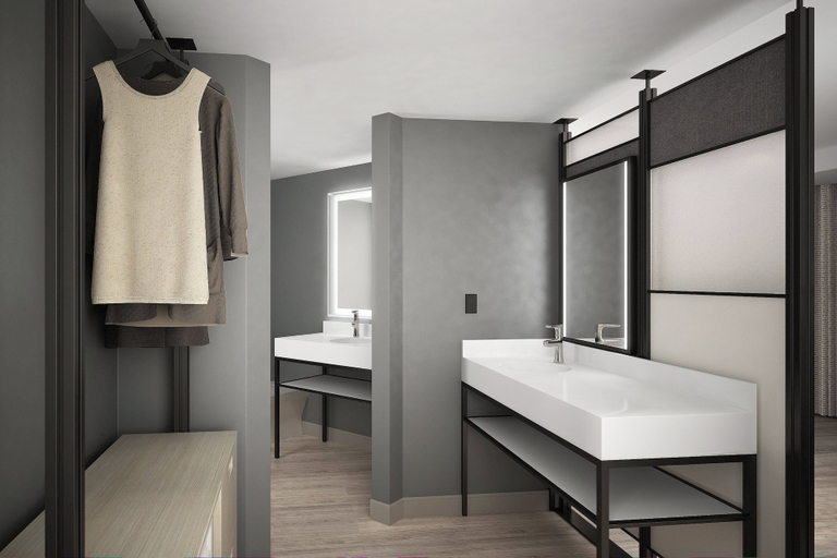 Bathroom 4, Aloft by Marriott Ocean City, Worcester