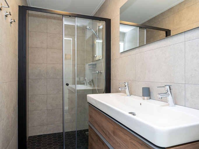 Bathroom, Holiday Home With View in Friesland, Boarnsterhim