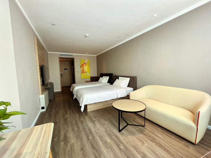 Bedroom 2, Hanting Hotel Hebi Xun County, Hebi