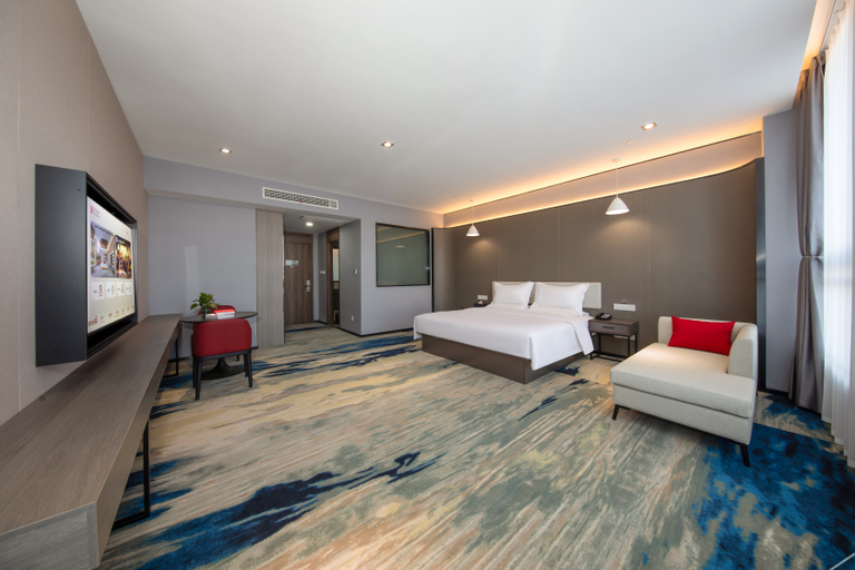 Bedroom 2, Borrman Hotel Nantong Haian Development Zone Logistics Park, Nantong