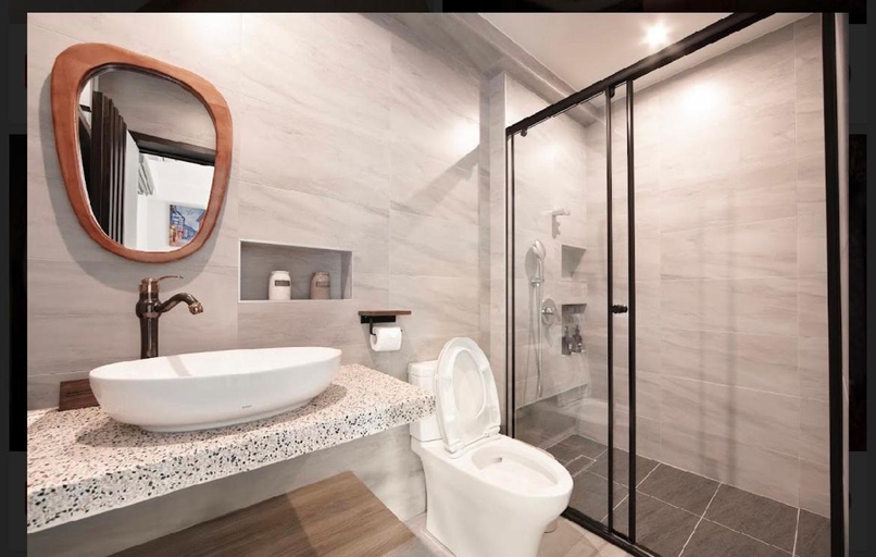 Bathroom, Brookburg Homestay Bu Lu Ke Sen Lin, Yilan