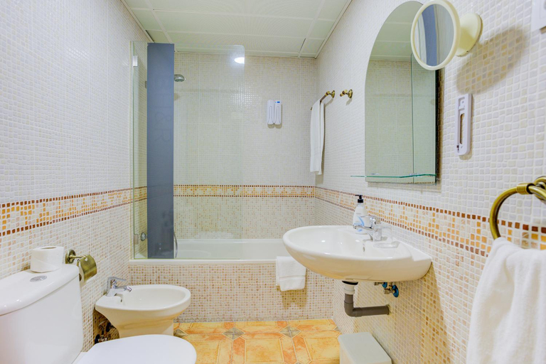 Bathroom 4, Hotel Pizarro, Madrid