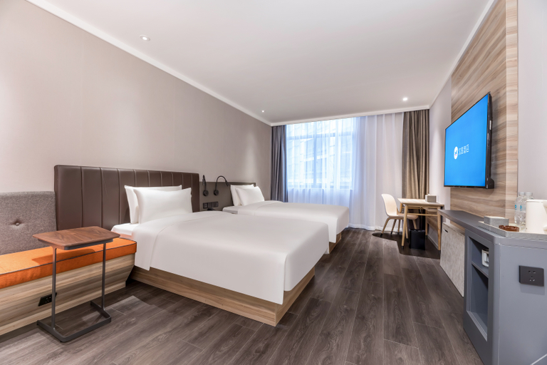 Bedroom 3, Hanting Hotel Suzhou Wanda Plaza, Suzhou