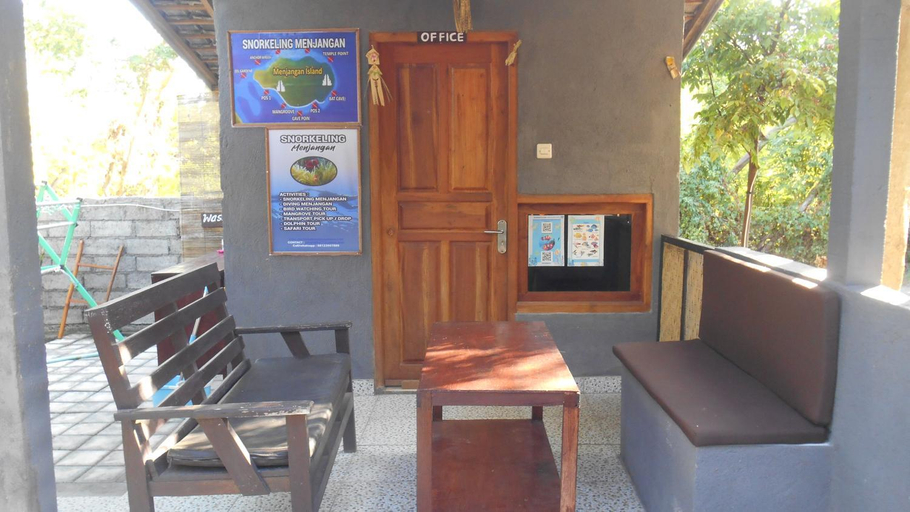 Public Area, Taman Menjangan Homestay, Buleleng
