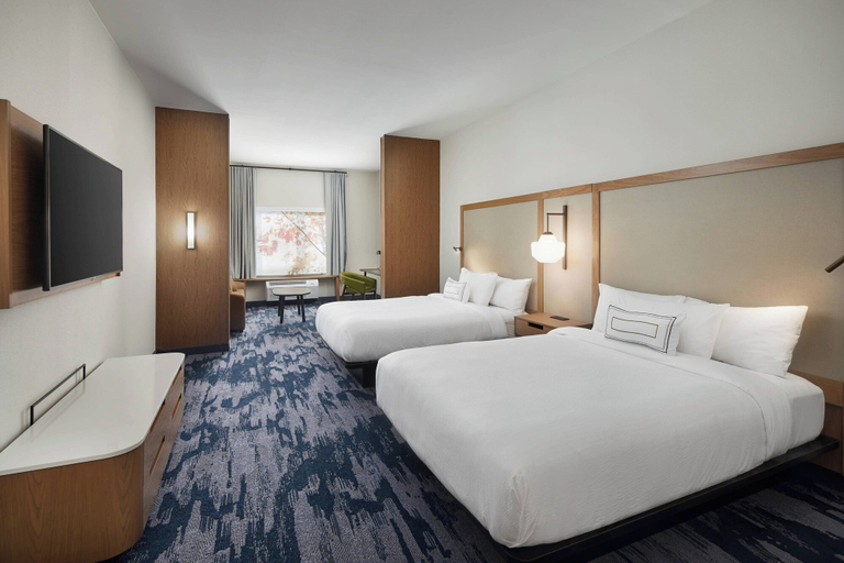 Bedroom 4, Fairfield Inn & Suites by Marriott Raleigh Wake Forest, Wake