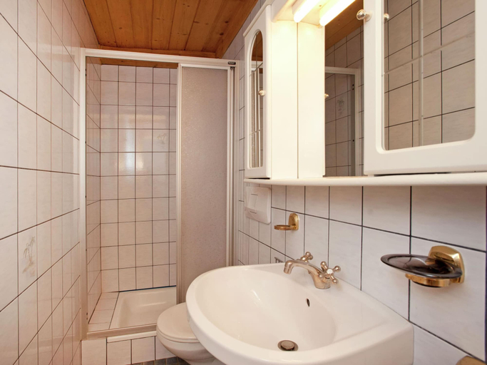 Bathroom, Apartment in St. Johann in Tyrol With a Garden, Kitzbühel