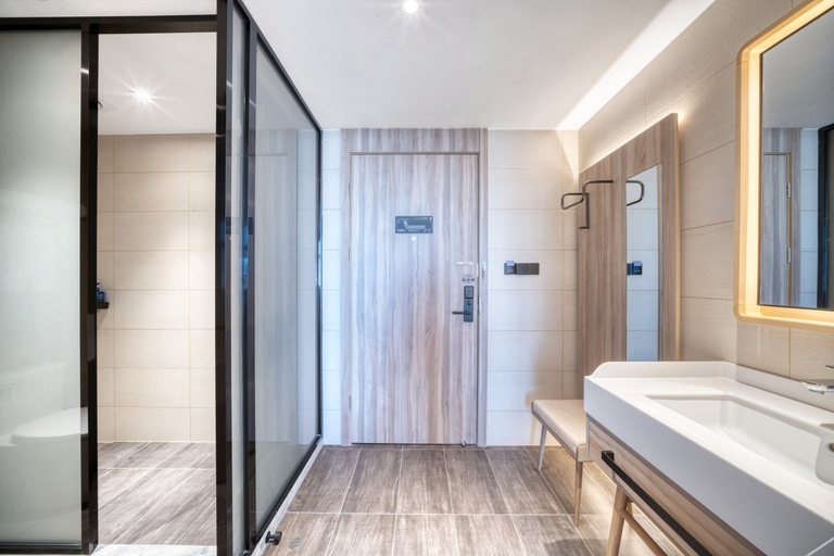 Bathroom 3, Hanting Hotel Zhuji Diankou Town Jiefang Road, Shaoxing