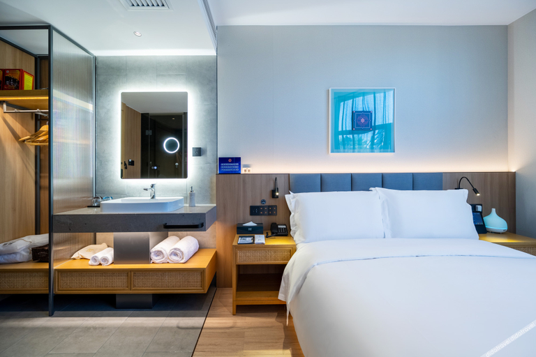 Bedroom 2, トゥルーゴーホテル(TRUE GO HOTEL)ホテル·スマートチョイス（）, Beijing
