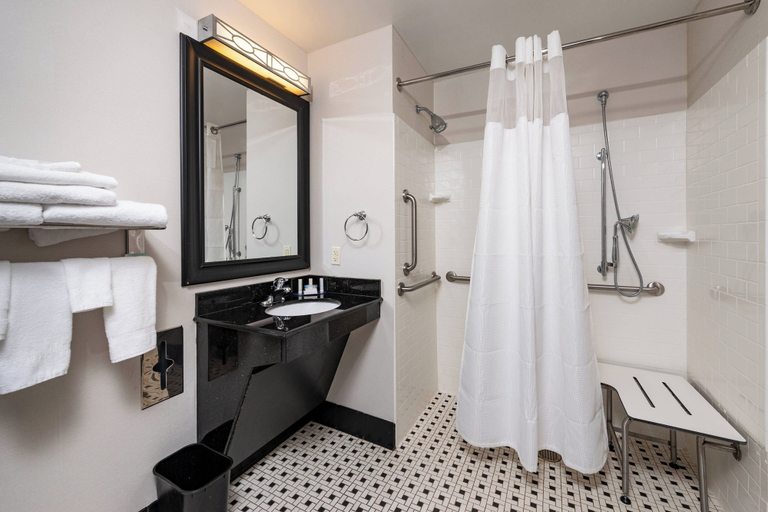 Bathroom 4, Fairfield Inn & Suites by Marriott New Bedford, Bristol
