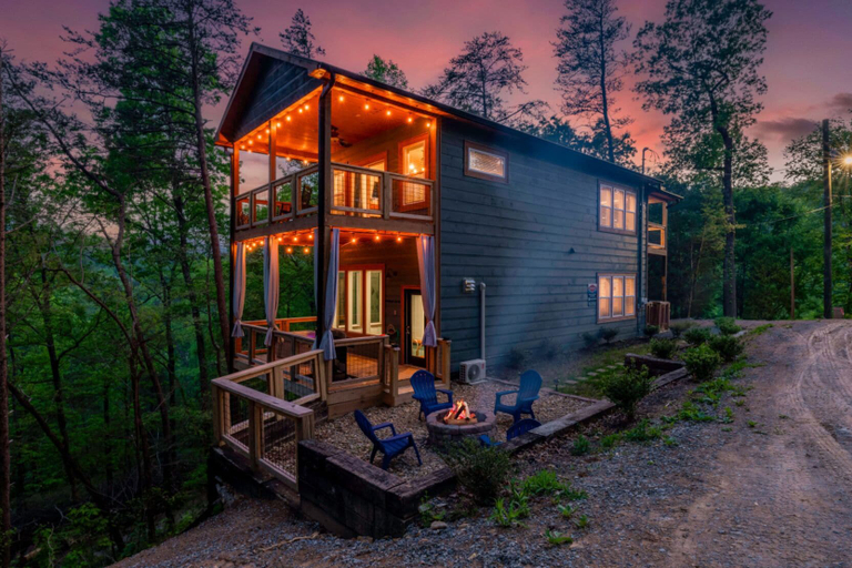 Exterior & Views 2, Romantic Cabin Retreat By Ghosal Luxury Lodging, Sevier