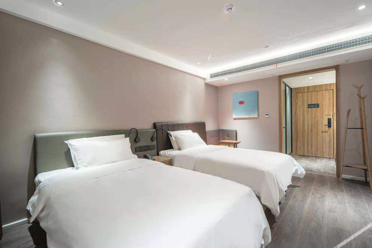 Bedroom 2, Hanting Hotel Jiujiang Railway Station Square, Jiujiang