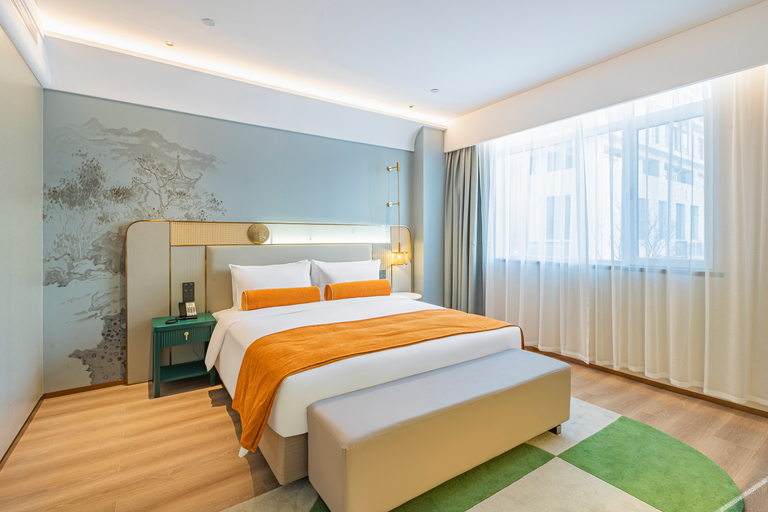 Bedroom 2, Manting Hotel Yantai Yangma Island, Yantai