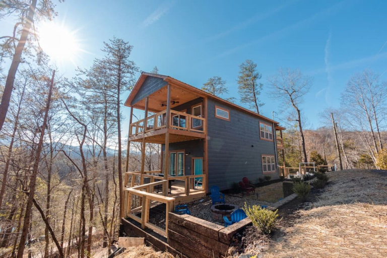 Exterior & Views 2, Romantic Cabin Retreat By Ghosal Luxury Lodging, Sevier