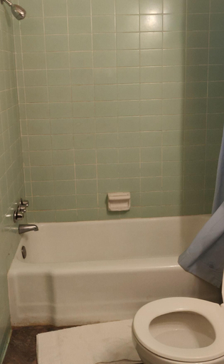 Bathroom 3, Hollywood Motel, Ashley