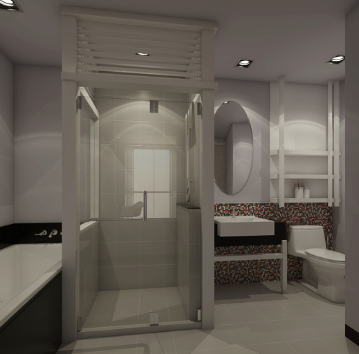 Bathroom 5, The Kannas Hotel, Muang Chiang Mai