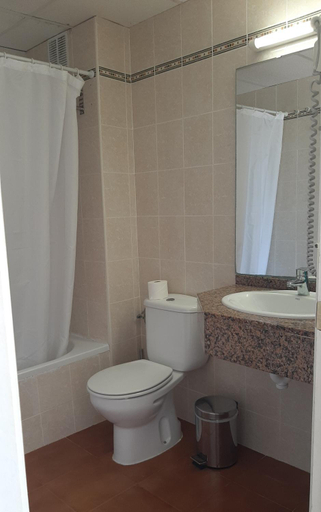 Bathroom, Aparthotel FLORA PARK & AQUAROCK, Baleares