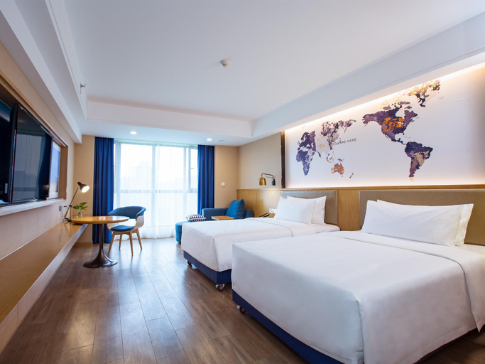 Bedroom, キリヤードホテル(西安高鐵北客站行政中心)(凯里亚德酒店(西安高铁北客站行政中心店)), Xi'an