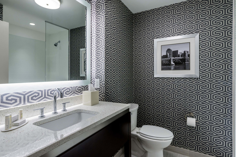 Bathroom 4, Fairfield Inn & Suites Boston Cambridge, Cambridge