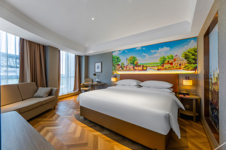 Bedroom 2, Vienna Hotel Jiangxi Ganzhou Xingguo Jiangjun Park, Ganzhou