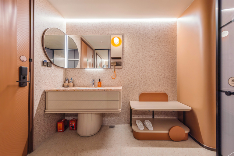 Bathroom 3, Orange Hotel Tianjin Beitang University of Science and Technology, Tianjin