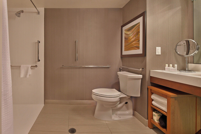 Bathroom 5, Courtyard by Marriott Philadelphia City Avenue, Philadelphia