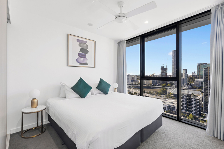 Bedroom 4, Brisbane One Apartments by CLLIX, Brisbane