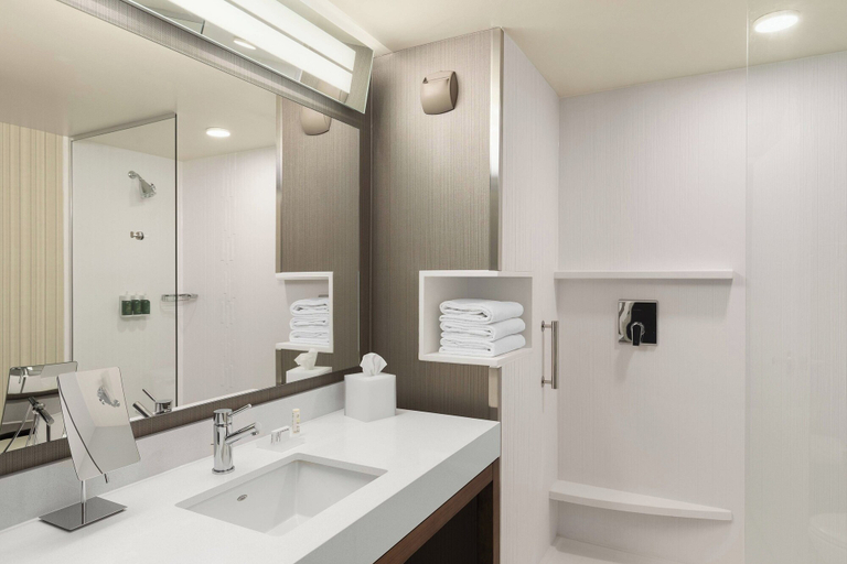 Bathroom 4, Courtyard by Marriott Seattle Northgate, Seattle