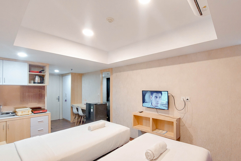 Bedroom 4, Pleasurable Studio at Apartment De Prima By Travelio, Medan