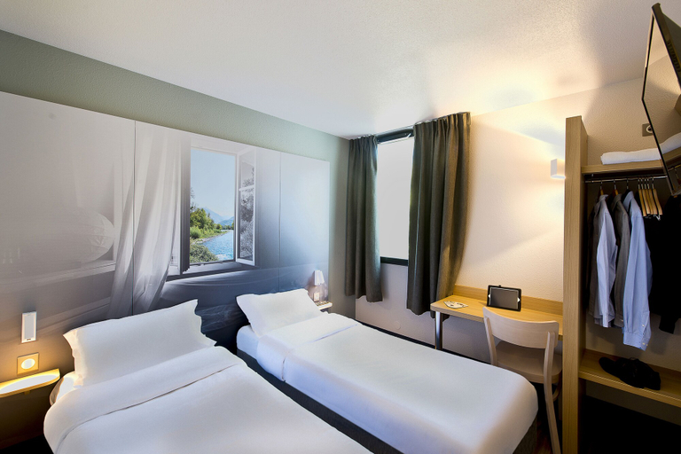 Bedroom 3, B&B HOTEL PAU Zénith, Pyrénées-Atlantiques