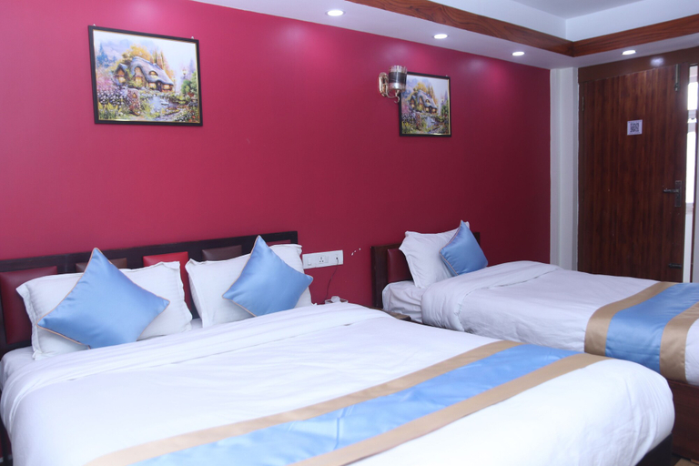 Bedroom 3, Charming Durbar Hotel, Bagmati