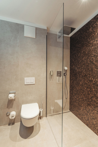 Bathroom 5, Hotel Porta Cervino - Parking & Dining, Visp