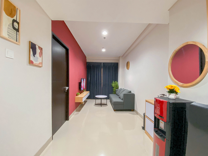 Bedroom 4, Pleasurable 1BR Apartment Patraland Amarta By Travelio, Sleman