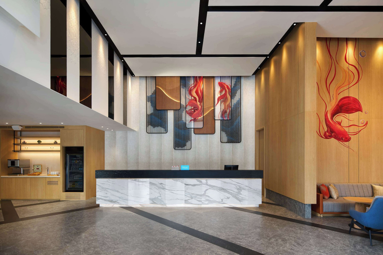 Public Area, Hilton Garden Inn Bangkok Riverside, Khlong San