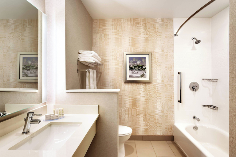 Bathroom 4, Fairfield Inn & Suites by Marriott Springfield North, Greene