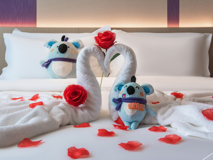 Bedroom 2, LAVANDE HOTELS (Qitaihe Passenger Terminal Store), Qitaihe