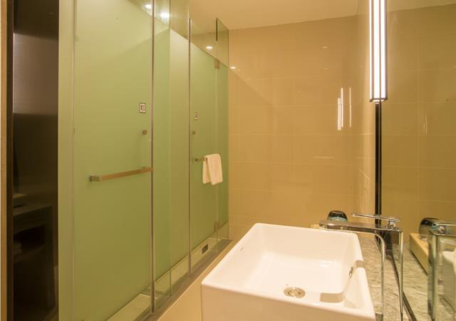 Bathroom 3, Echarm Hotel (Wuhan Optical Valley Technology Convention and Exhibition Center), Wuhan