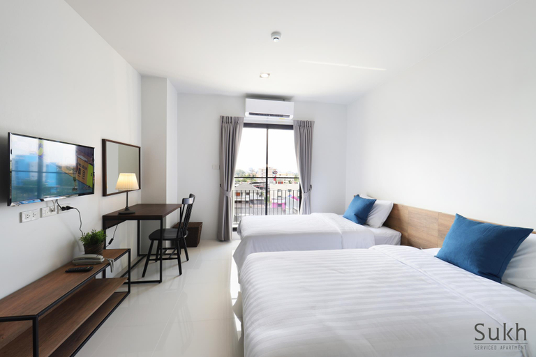 Bedroom 3, Sukh Serviced Apartment, Hat Yai