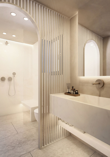 Bathroom 4, Anastasia Resort by Spilia, South Aegean