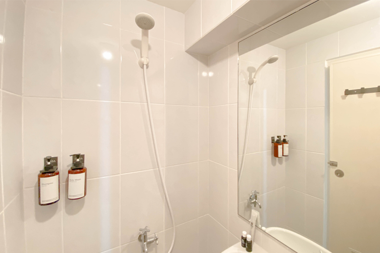 Bathroom 5, Comfortable and Compact Studio Apartment Tokyo Riverside PIK 2 By Travelio, Tangerang