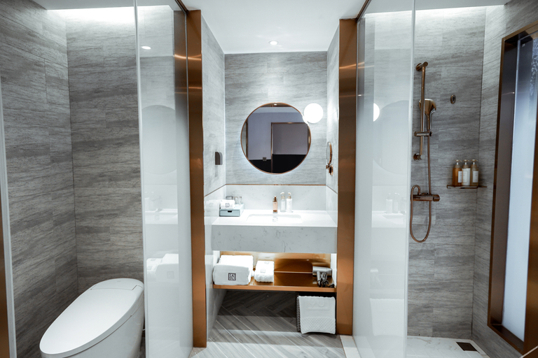 Bathroom 3, LANOU Hotel Anhui Huaibei Xiangshan District People's Government, Huaibei
